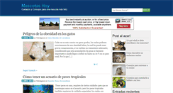 Desktop Screenshot of mascotashoy.com