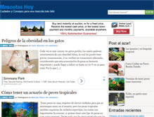 Tablet Screenshot of mascotashoy.com